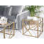 Marquise Glass Top Frame End Table-43556188