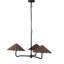 Fiorella Chandelier-Espresso Canvas-966158281