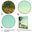 Coastal Vintage Tropical Coastline - Art mural côtier tropical-1211593468-1245018424