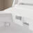 Modern Smart Toilet W/ Heated Seat & Self-Cleaning Nozzle - 27.6X15.9X17.7, 4.88L Flush