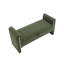 Banc rembourré (vert olive)