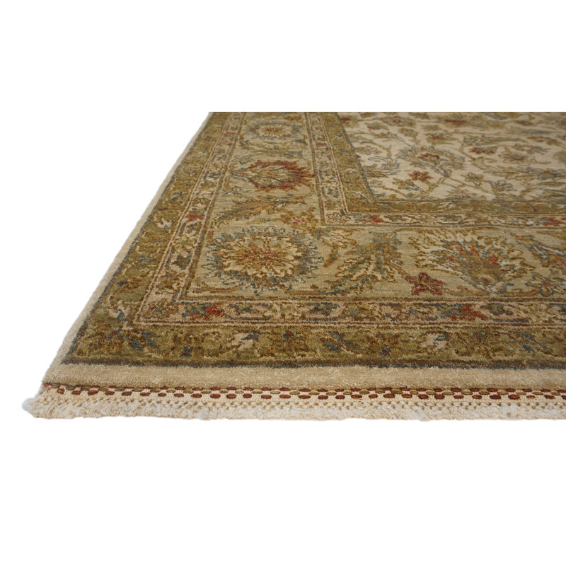 Sovereign Hand Knotted Wool Area Rug, Rectangle 8' x 10'