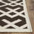 Fung Hand Woven Flat Weave Wool/Cotton Geometric Rug in Brown/Ivory-1816457270