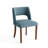 4-Piece Chenille Upholstered Solid Wood Dining Chair Set-845909767