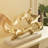 Pepita Golden Drift Abstract Sculpture