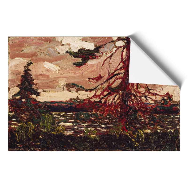 Ragged Pine by Tom Thomson - No Frame Painting, 30cm H x 42cm W x 0.1cm D