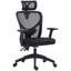 Chaise de bureau ergonomique en polyester pour la productivité