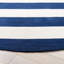 Tapis bleu marine / ivoire rayé tissé à plat à la main Brookvale-23568848