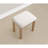 Radiating Gold Makeup Vanity Table And Stool, 3 Drawers, Adjustable Oval Mirror Splendid With-429415774