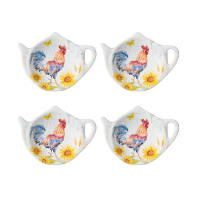 Set of 8 Teabag Holder Sunshine
