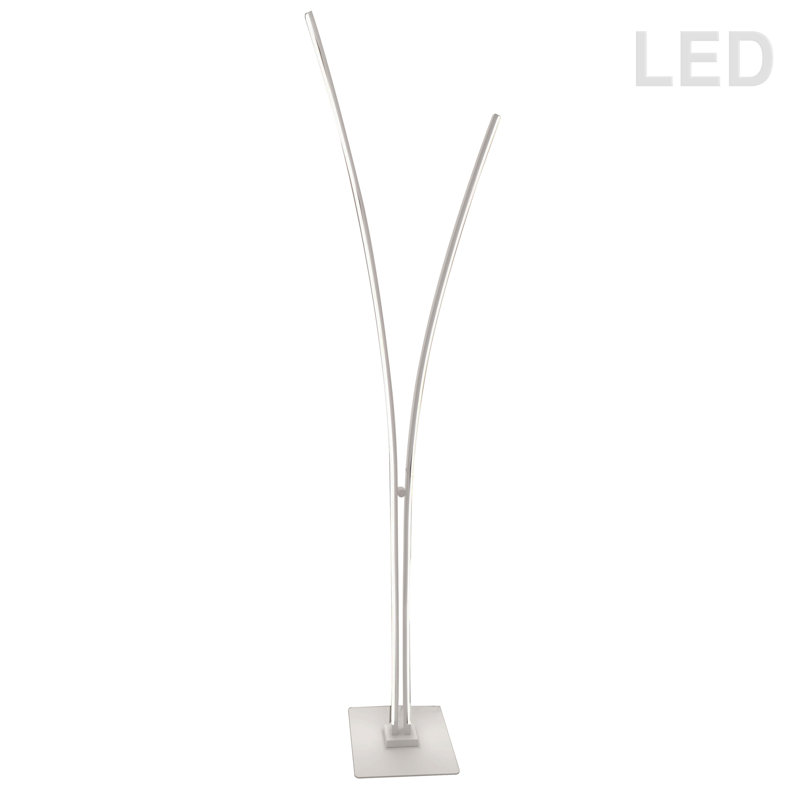 Lampe sur pied Vincent, Blanc