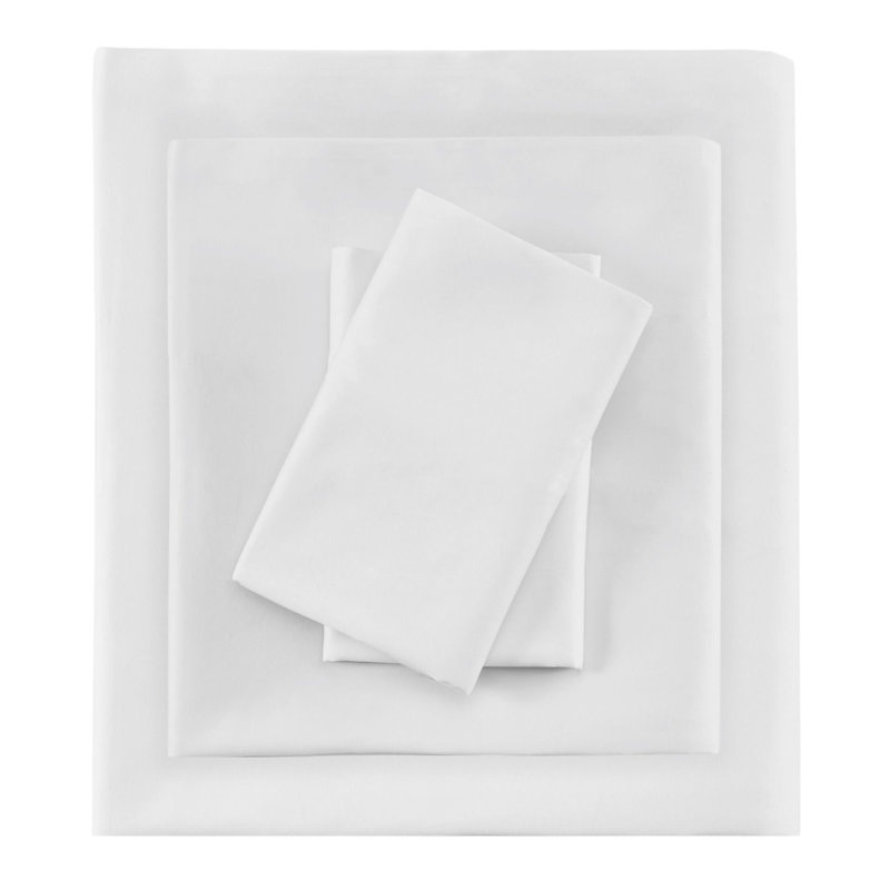Sage Full Cotton Blend 4-Piece Sheet Set