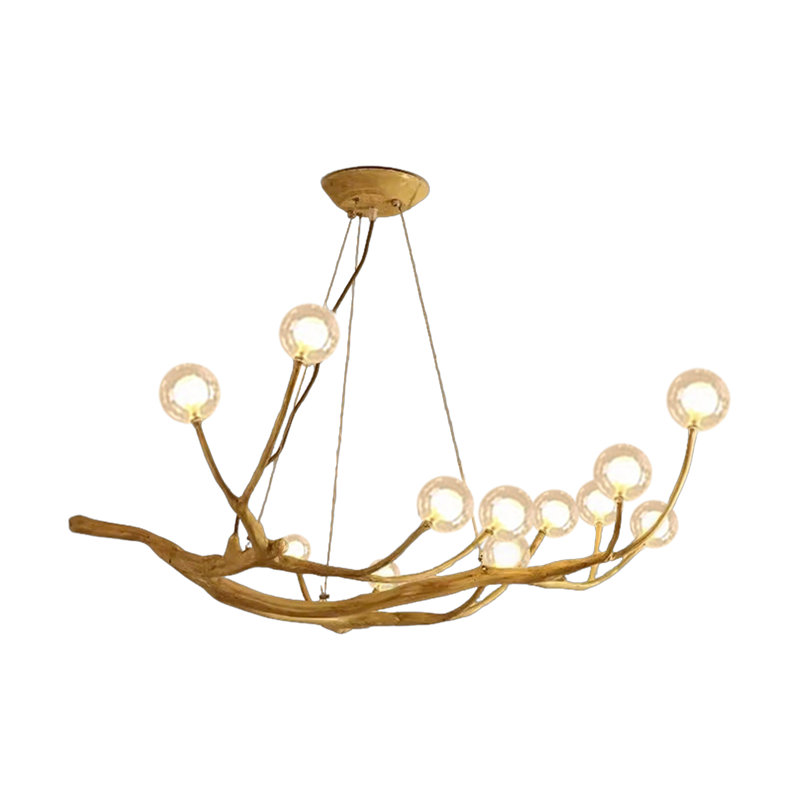 Luminaire suspendu 1 lumière Chastine, H 15,75 po x l 39,37 po x P 24 po