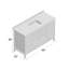 Ensemble de meuble-lavabo simple 55 po Cambridge-426797067-535290394