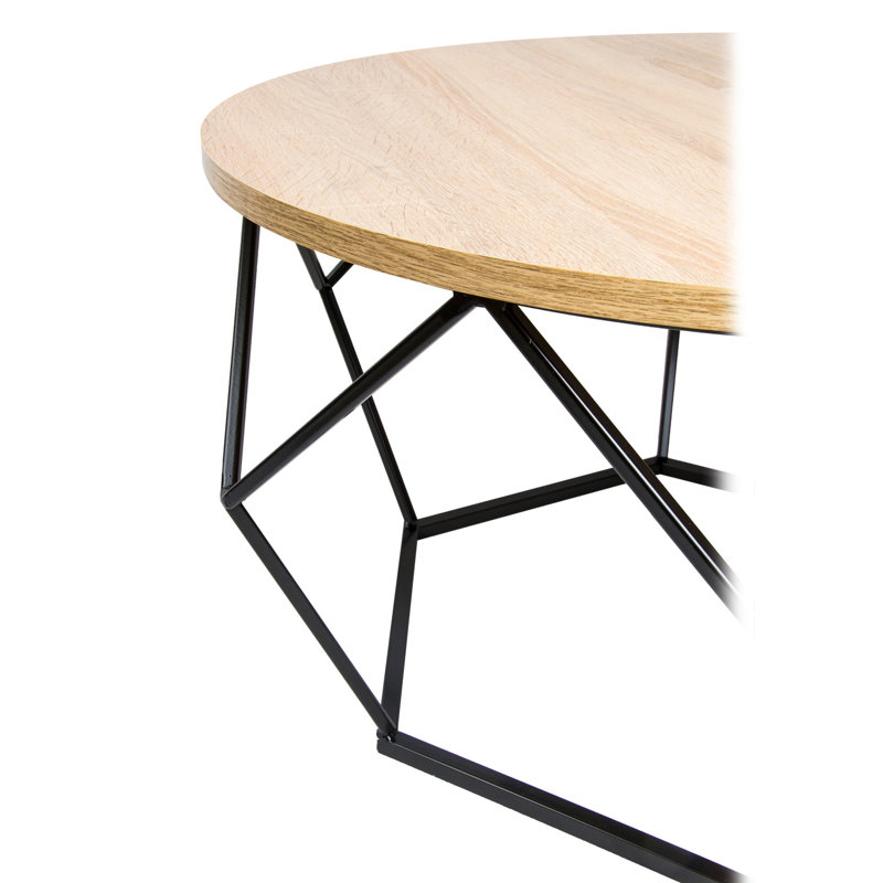 Ainsworth Frame Coffee Table, Natural, Black