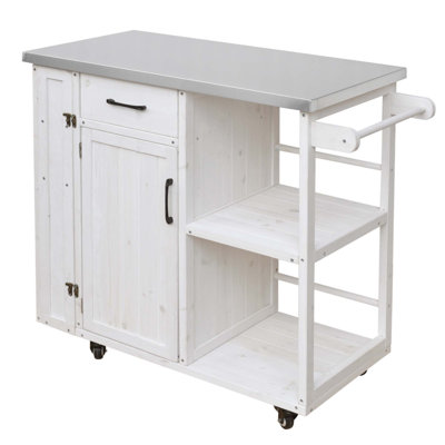 Chariot de cuisine verrouillable pour l'extérieur