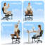 Cloud-style Cross-leg Swivel Chair With Adjustable Height Yoga Kneeling Chair With Lumbar Support For Office-1726939714