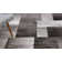Damarus Geometric Gray/Ivory/Black Area Rug