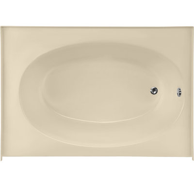 Kona 60'' x 42'' Soaking Fiberglass Bathtub