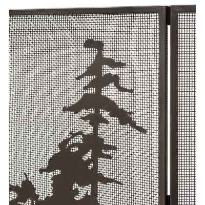 Yair Steel Fireplace Screen