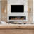 Litedeer Latitude 75" Smart Built-In Electric Fireplace (ZEF75V) Ultra-Slim Linear Wall Fireplace with WiFi App, Multi-Color Flame, Breathing | Growing Driftwood Logs & 1500W Heater-886623291