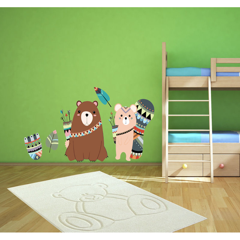 Adhésif décoratif Art Animals, H 46 po x l 74 po