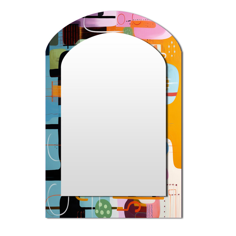 Miroir mural Mid Arch, 43 po x 33 po
