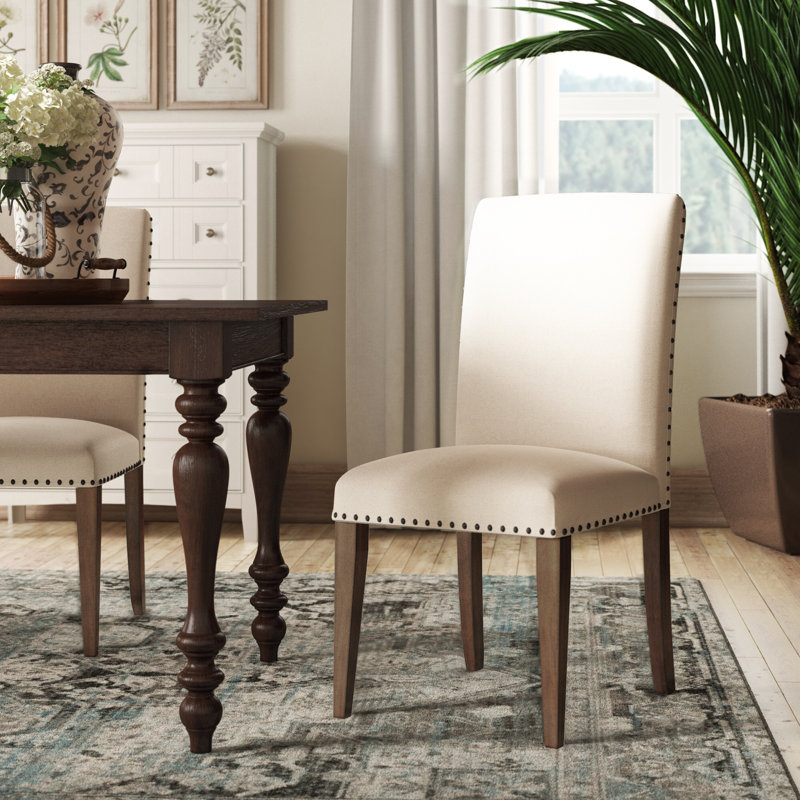 Chaise de salle à manger rembourrée Carr