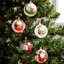 Wreath with Red Bird Ornament
