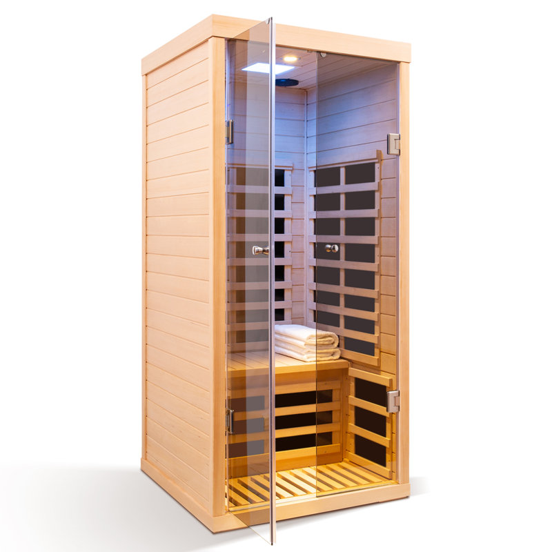 Sauna infrarouge lointain compatible avec une seule personne KISRAIS