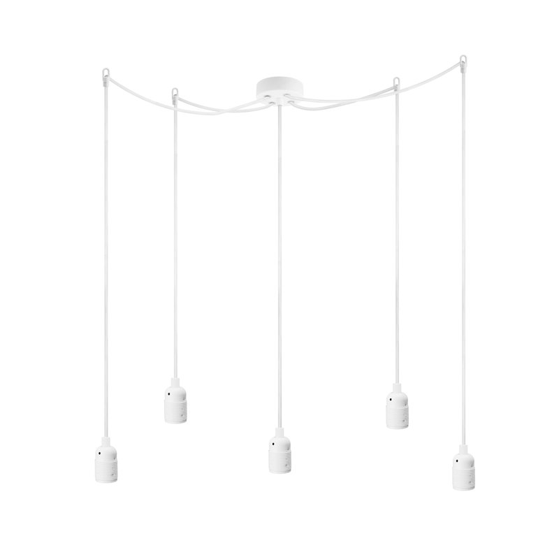 Bi 5 - Light Cluster Pendant, White