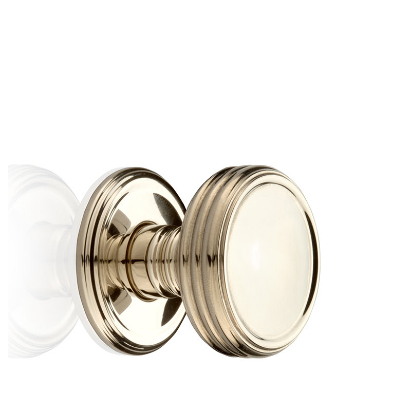 Poignée champignon Studio, Nickel poli, H 0,87 po x l 0,98 po x P 0,98 po