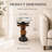Bull Head Side Table, Modern Animal Sculpture End Table, 25.6" Sturdy Resin Nightstand, Unique Wall Street Decor for Office, Living Room & Bar - Bronze-1305378061