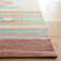 Halle Flatweave Jute/Cotton Southwestern Rug in Orange/Brown/Beige