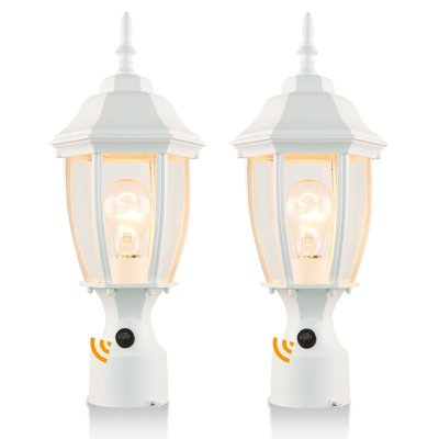 Demontrell Dusk to Dawn Outdoor Post Light