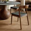 Ikerne 5Pcs Gray Dining Table Chairs Set With Lazy Susan-1639582248