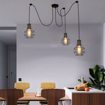 Barner 3-Light Geometric Chandelier