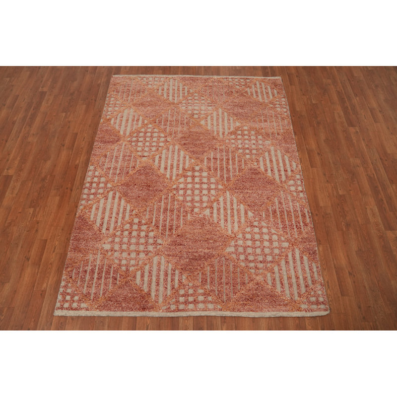 Tapis marocain oriental en treillis 5 x 7