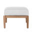 Croquet Teak Ottoman-1338043312
