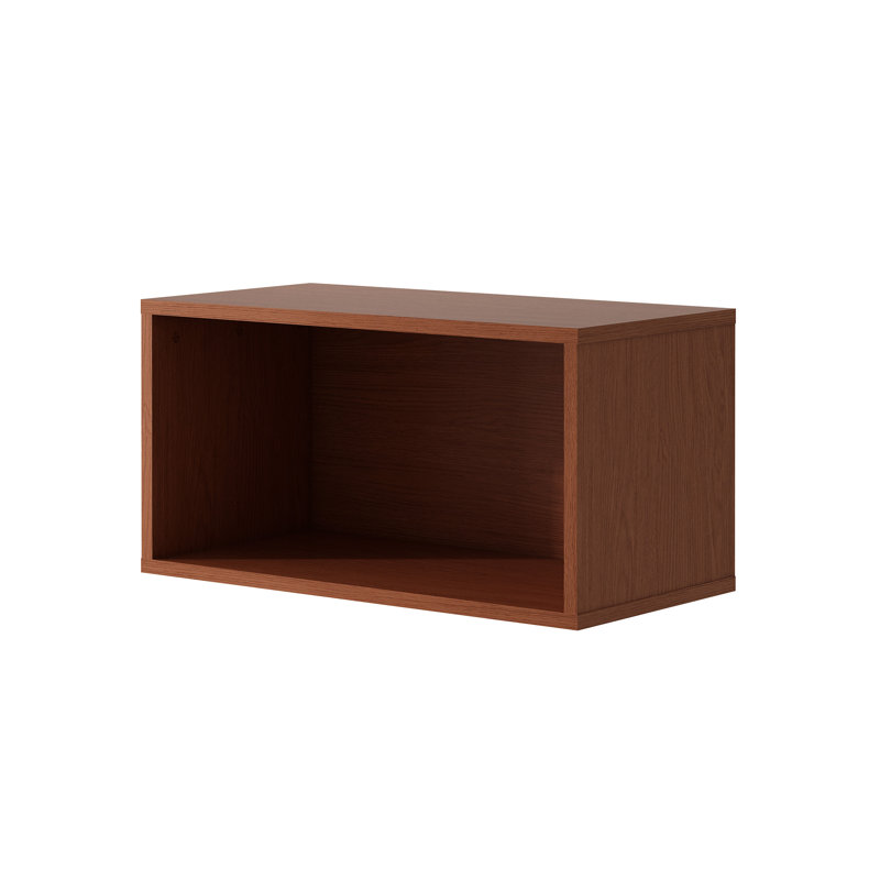 Modern Wooden Bookcase With Storage Cabinet