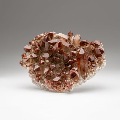Quartz avec inclusions d'hématite