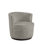 Devlan 31" Wide Linen Swivel Barrel Chair