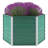Alize vidaXL Garden Raised Bed Galvanized Steel, Rectangular Garden Planter for Flowers and Planters, Raised Bed, Weather-resistant-585029163-601010756