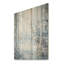 «White and Blue Winter Forest Collage I», paysage d'hiver sur bois-332159381