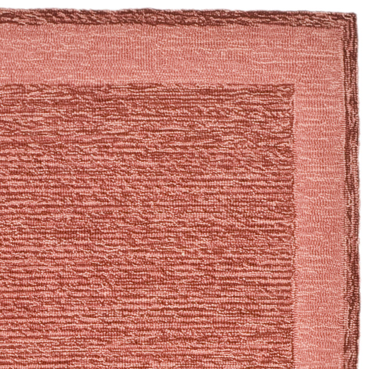 Tapis performance de couleur unie crocheté à la main facile d'entretien Taran, Tapis de couloir 2 pi 6 po x 8 pi
