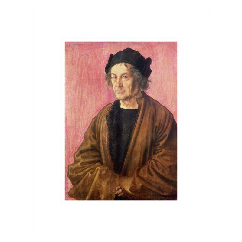 «Albrecht Durer's Father» par Albrecht Dürer, impression giclée sur cadre, H 16,75 po x l 13,55 po