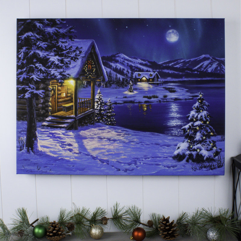 Art mural à DEL 18 x 24