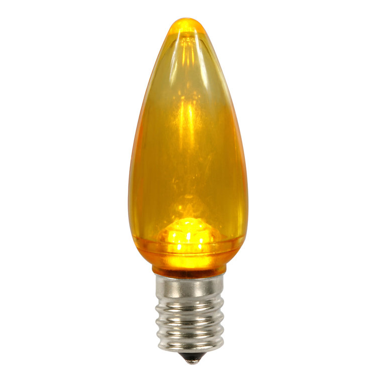 0.9 Watt Equivalent C9 E17/Intermediate Dimmable LED Bulb