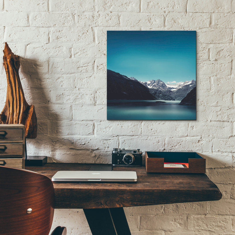 Art mural en verre Millwood Pines, H 12 po x l 12 po x P 0,13 po