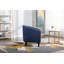 Fauteuils demi-tonneau avec accoudoirs rembourrés-1848671276